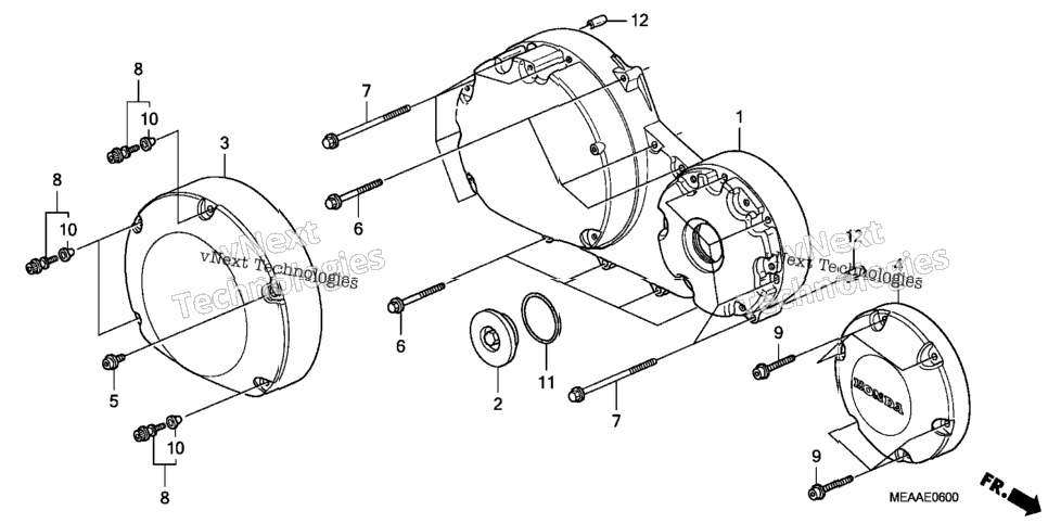 Right Crankcase Cover
