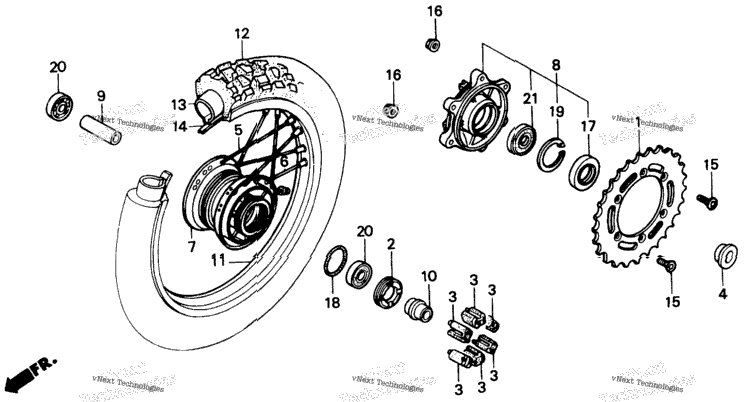 Rear Wheel