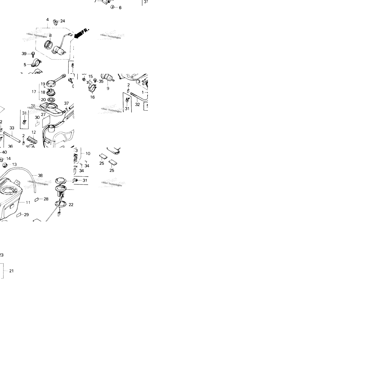 A/I Fuel Tank 86-87