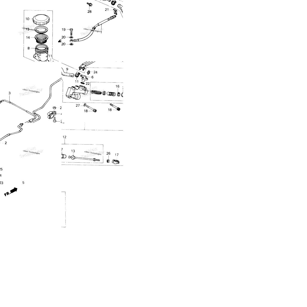 Rear Brake Master Cylinder