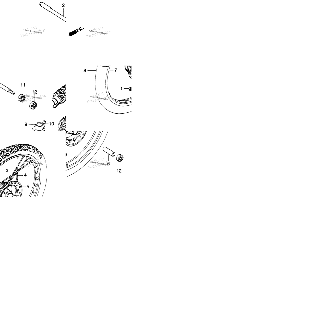 Front Wheel 82-83