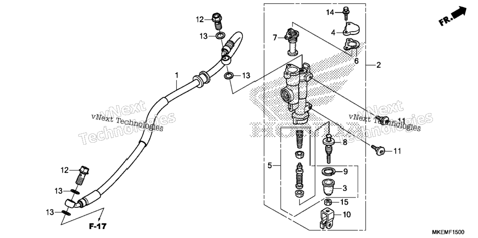 Rear Brake Master Cylinder