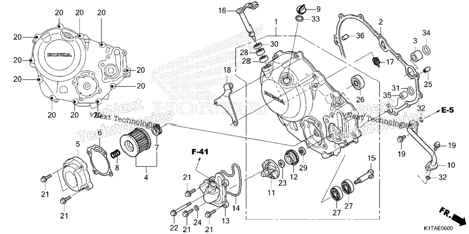 Right Crankcase Cover