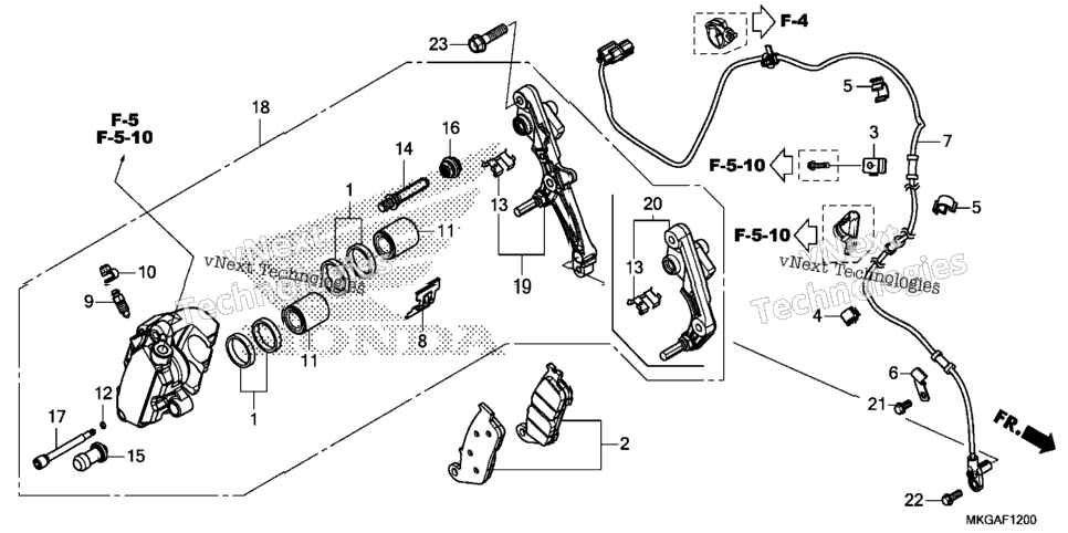 Front Brake Caliper