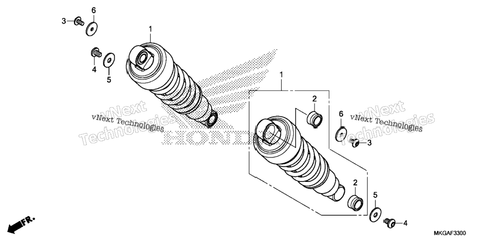 Rear Shock Absorber