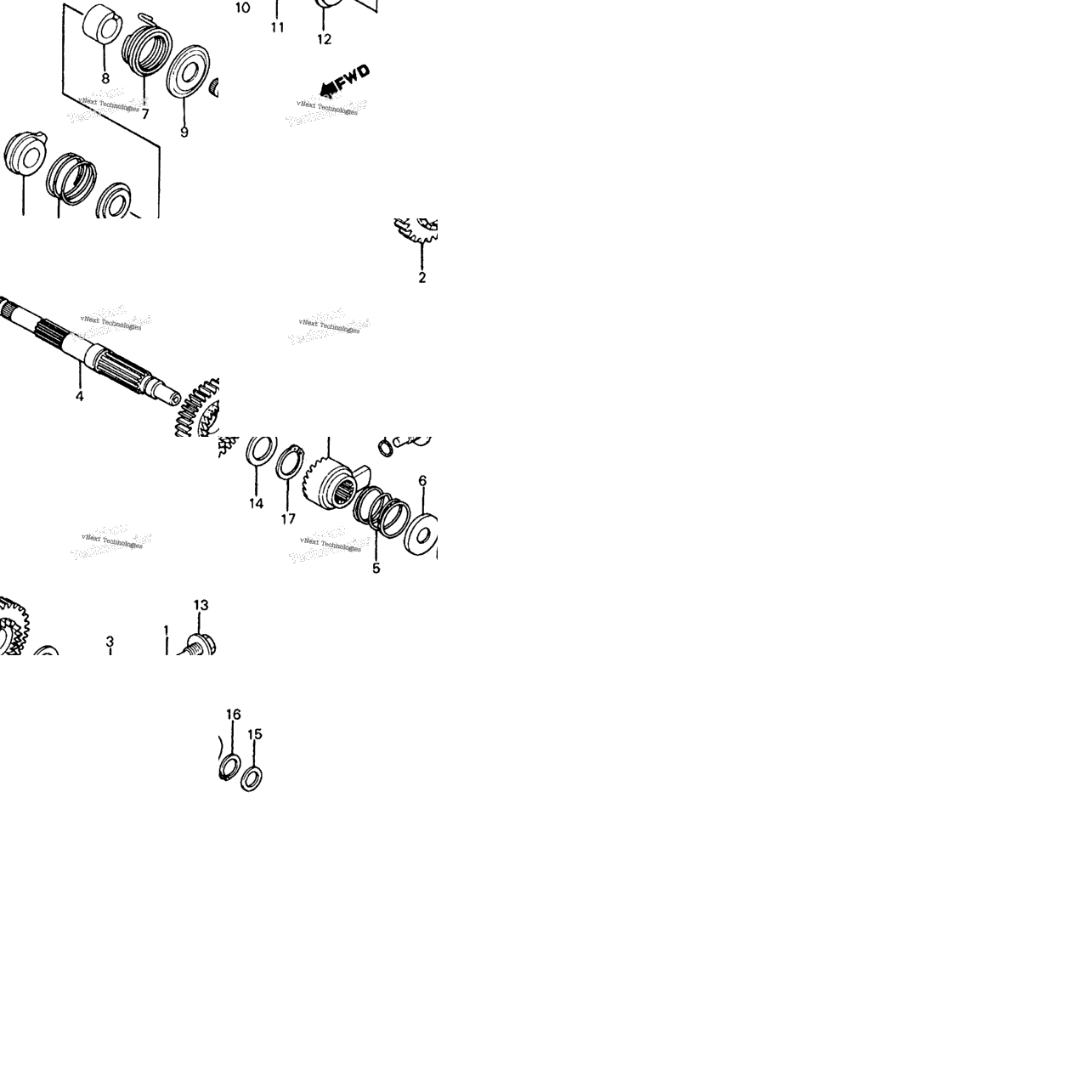 Kick Starter Spindle