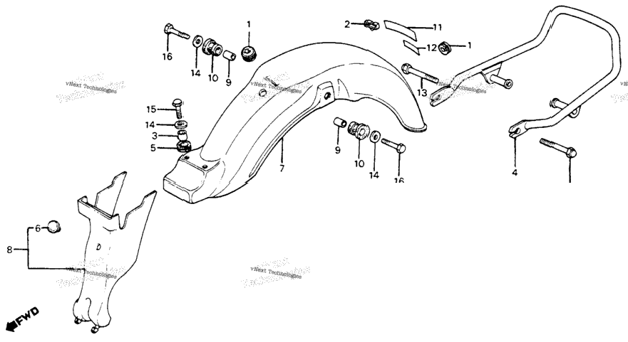 Rear Fender