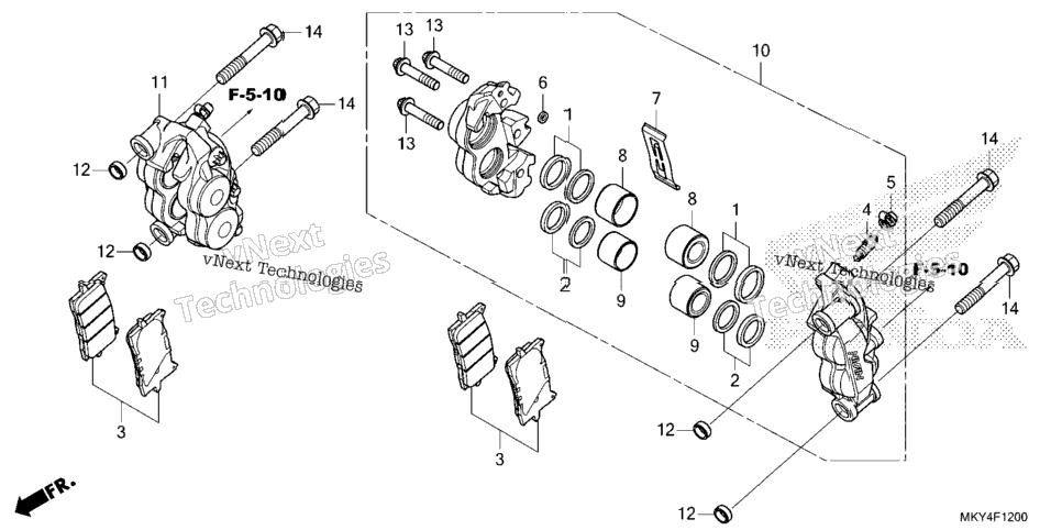 Front Brake Caliper