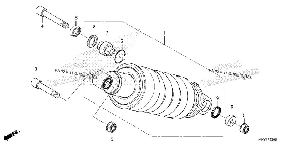 Rear Shock Absorber