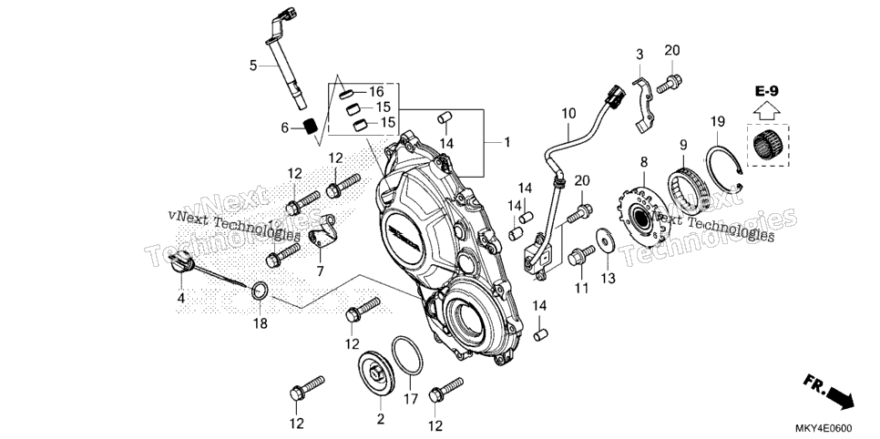 Right Crankcase Cover