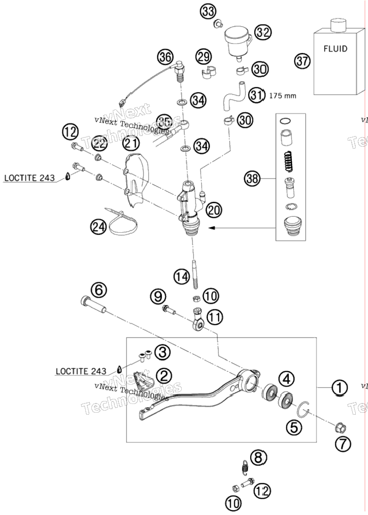 Rear Brake Control