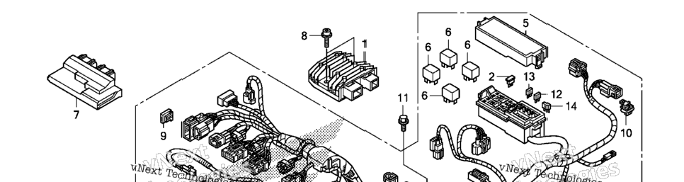 Wire Harness (Cbr1000rr)
