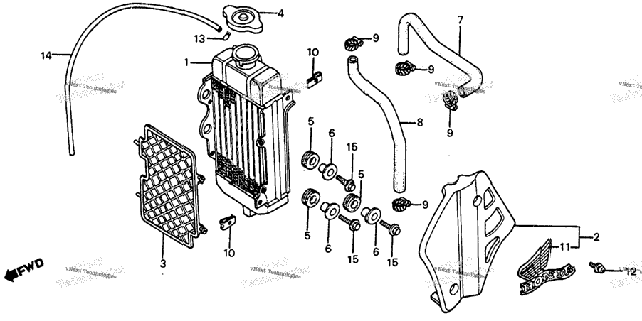 Radiator 83
