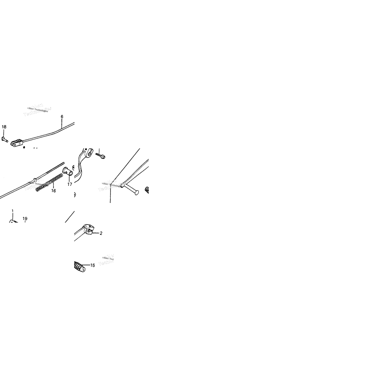 Shift Pedal + Brake Pedal + Kick Starter Arm 82-83