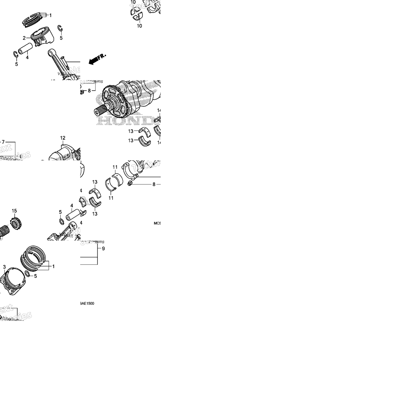 Crankshaft + Piston