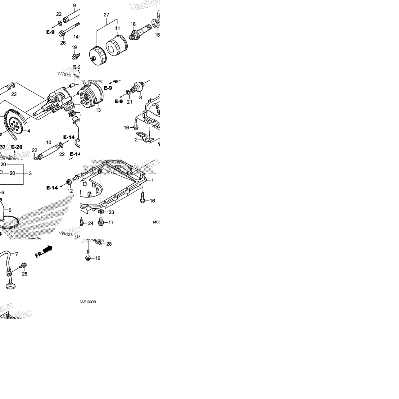 Oil Pump + Oil Pan