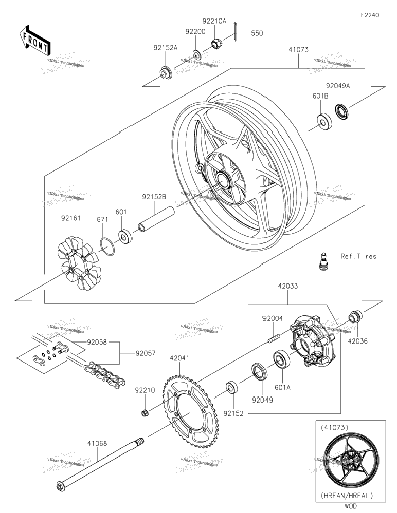 Rear Wheel/Chain