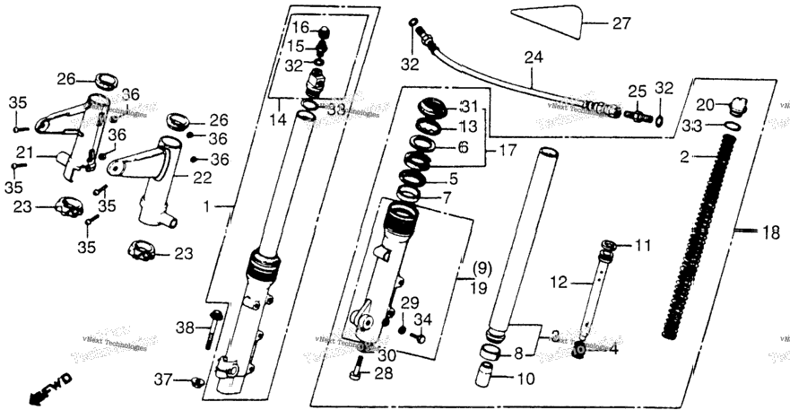 Front Fork 81-82