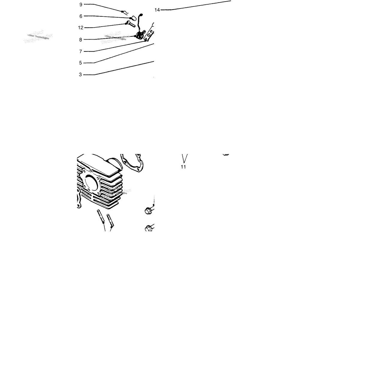 Cylinder + Cylinder Head