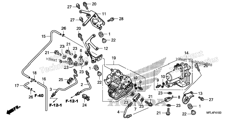 Rear Power Unit@Rear Valve Unit
