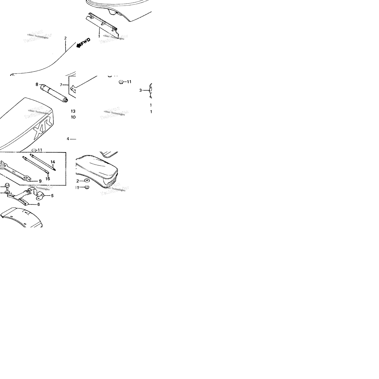 Seat + Tools 83-84
