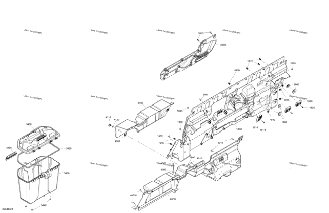 Cab Interior - Back Wall