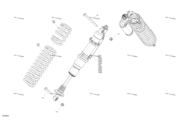 Suspension - Front Shocks - Without Smart-Shox
