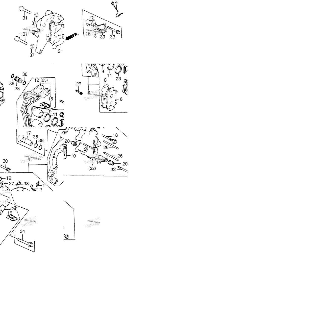 Front Brake Caliper