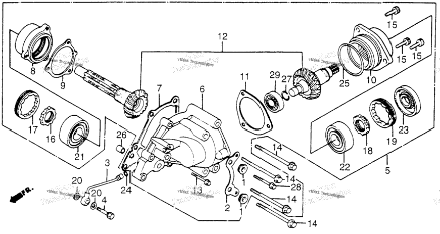 Side Gear Case