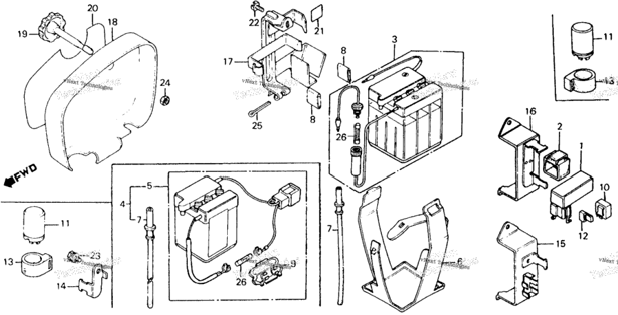 Battery Box + Battery