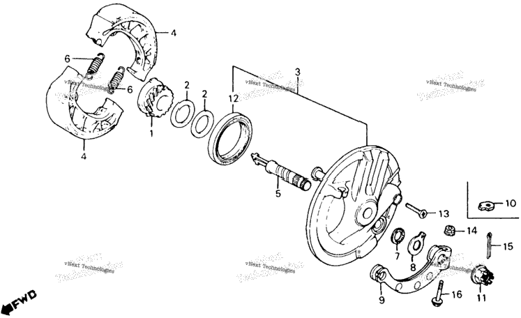 Front Brake Panel