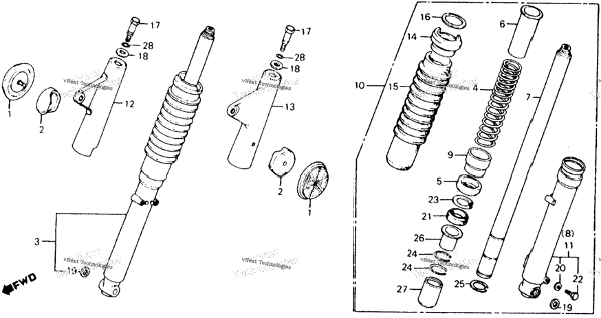 Front Shock Absorber
