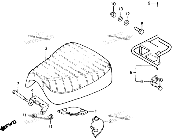 Seat + Rear Carrier