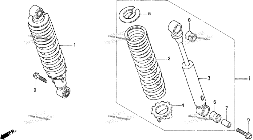 Rear Shock Absorber