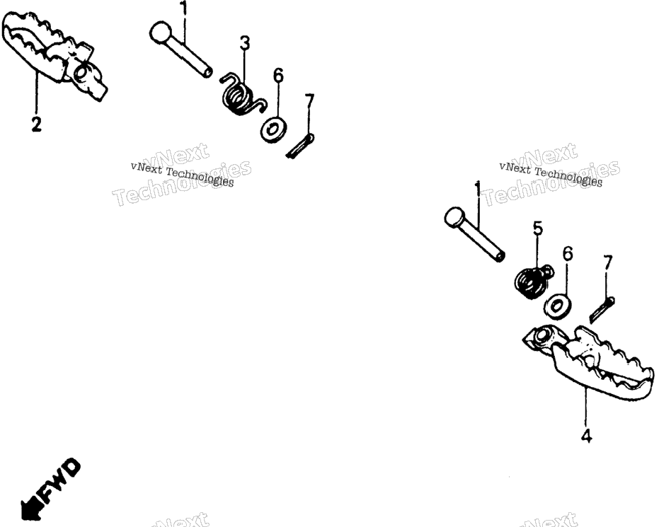 Footpegs