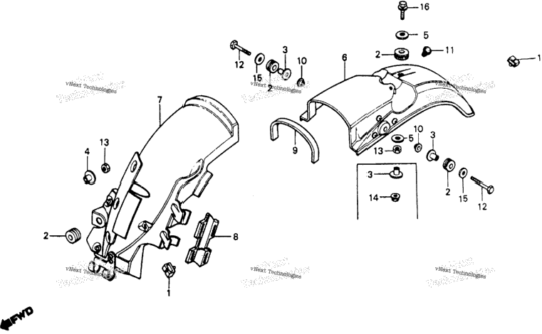Rear Fender