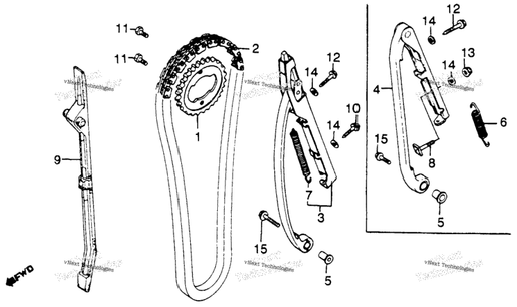 Cam Chain + Tensioner