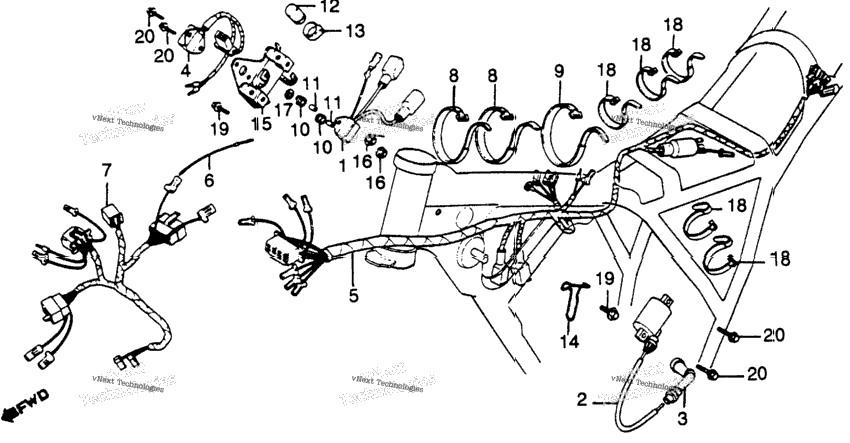 Wire Harness + Ignition Coil