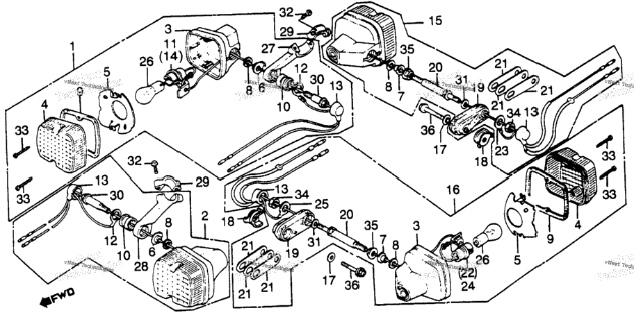 Xl500s Turn Signal 79-81
