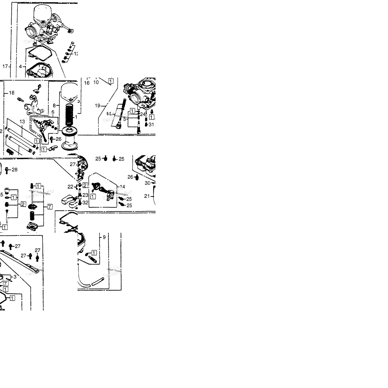 Cm400a/Tcarburetor 80-81