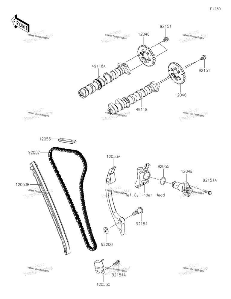Camshaft(S)/Tensioner