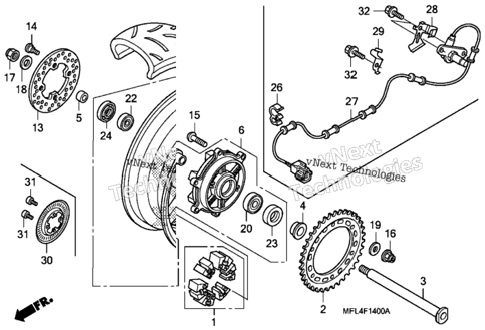Rear Wheel