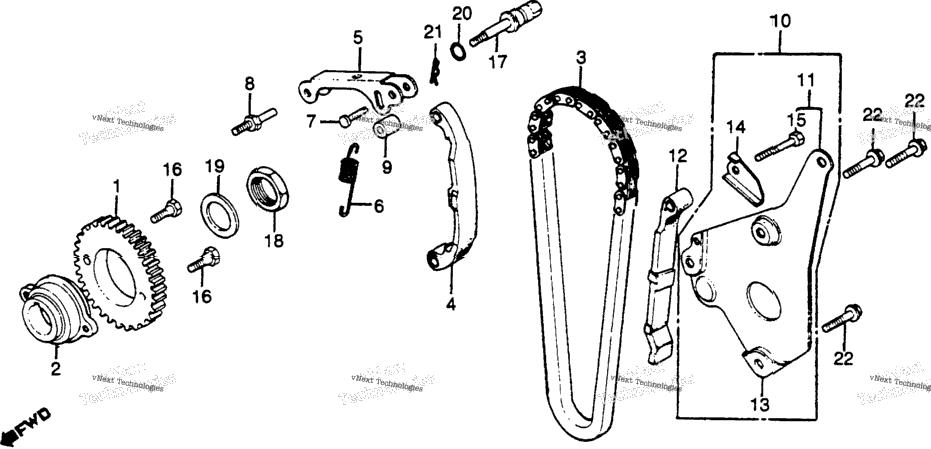 Cam Chain + Tensioner