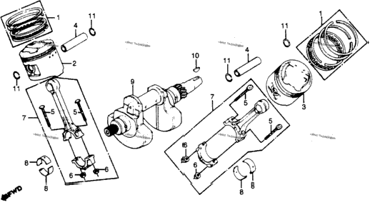 Crankshaft + Piston