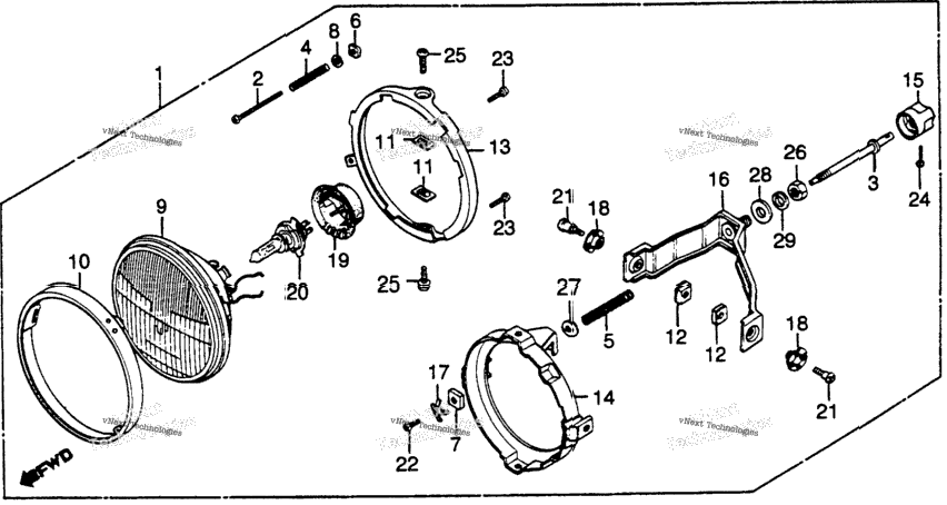 Gl500i Headlight (Gl500i)