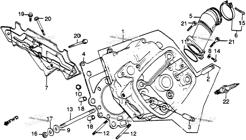 Left Cylinder Head