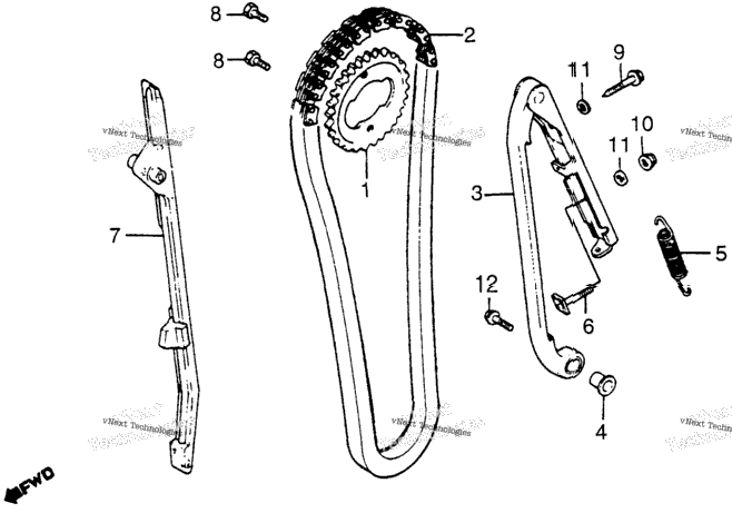 Cam Chain + Tensioner