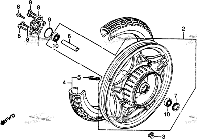 Rear Wheel