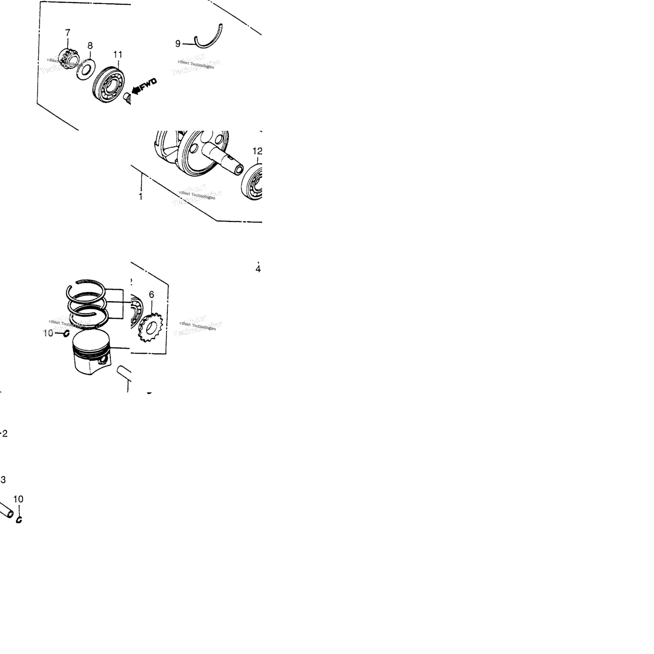 Crankshaft + Piston