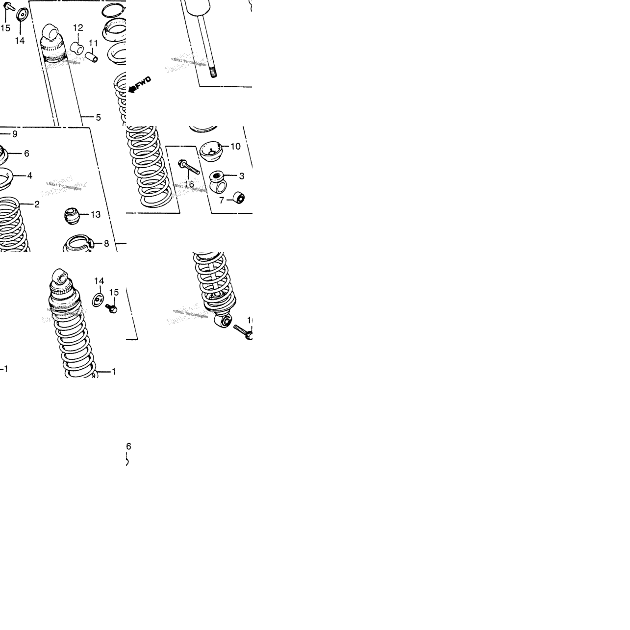 Rear Shock Absorber
